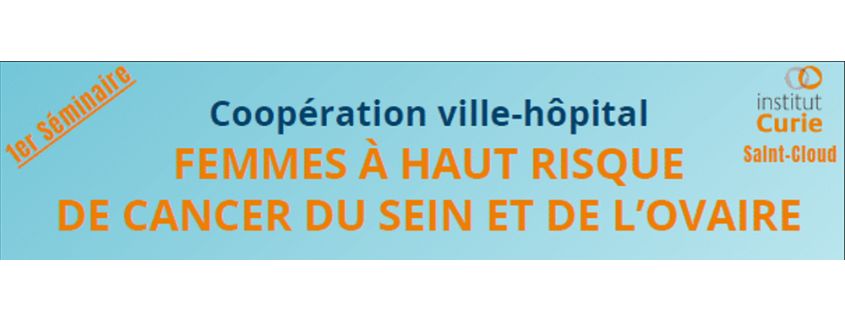 Vignette 1er séminaire Femmes à haut risque de cancer du sein et de l'ovaire